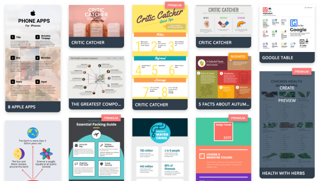 Venngage - Outils gratuits pour créer des infographies Venngage - Инструменты для создания инфографики