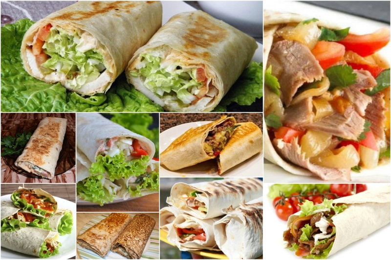 Les meilleures recettes de shawarma maison Лучшие рецепты домашней шаурмы