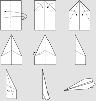 Виды бумажных самолётиков