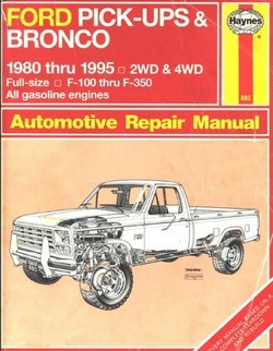 95 Ford bronco owners manual #7