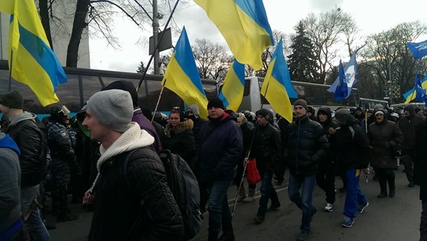Chronique du centre de Kiev sur Février 18-20