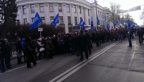 Chronique du centre de Kiev sur Février 18-20