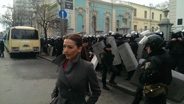 Chronique du centre de Kiev sur Février 18-20