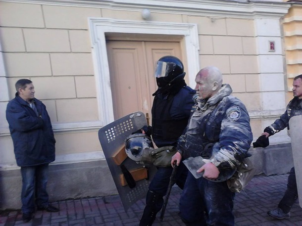 Chronique du centre de Kiev sur Février 18-20