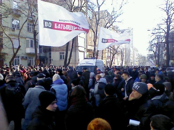 Chronique du centre de Kiev sur Février 18-20