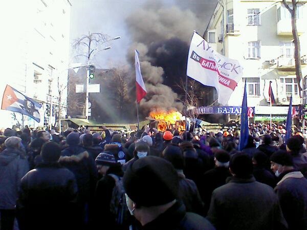 Chronique du centre de Kiev sur Février 18-20