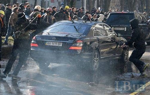 Chronique du centre de Kiev sur Février 18-20