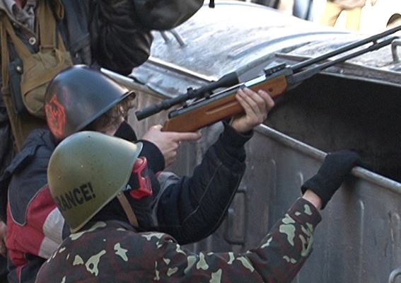 Chronique du centre de Kiev sur Février 18-20