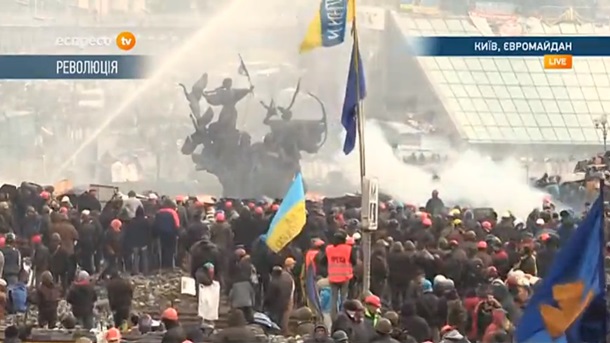 Chronique du centre de Kiev sur Février 18-20