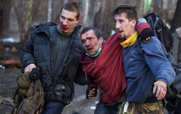 Chronique du centre de Kiev sur Février 18-20