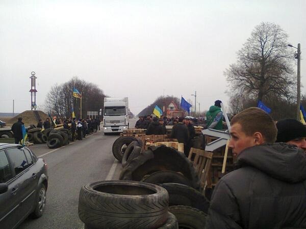 Chronique du centre de Kiev sur Février 18-20