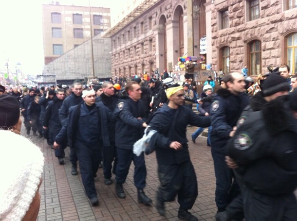 Chronique du centre de Kiev sur Février 18-20