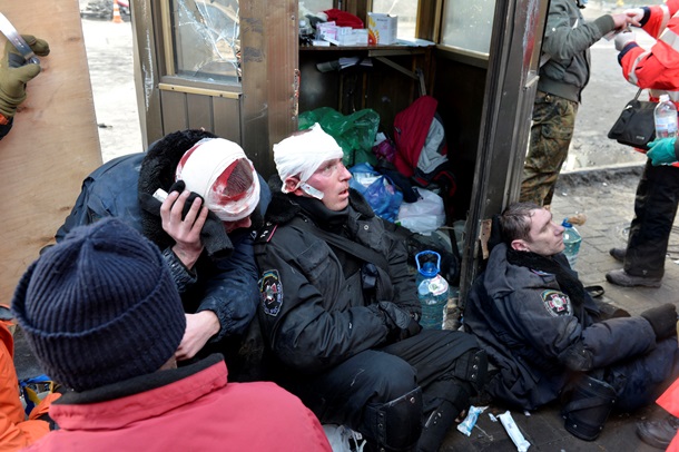 Capturé et MUP blessés Захваченные и раненные сотрудники МВД