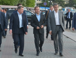 Medvedev a visité Balaklava