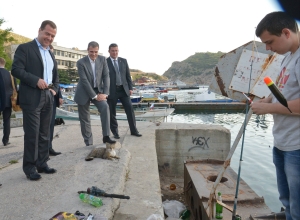 Medvedev a visité Balaklava