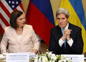La réunion de Genève en Ukraine a duré sept heures. histoire de l'image