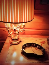 Et dans la chambre Ianoukovitch était en quelque sorte tambourin)) à côté de la boîte pour les œufs de Fabergé. Ce tambourin! Cela explique beaucoup de choses))) et pourquoi est-il dans la chambre?