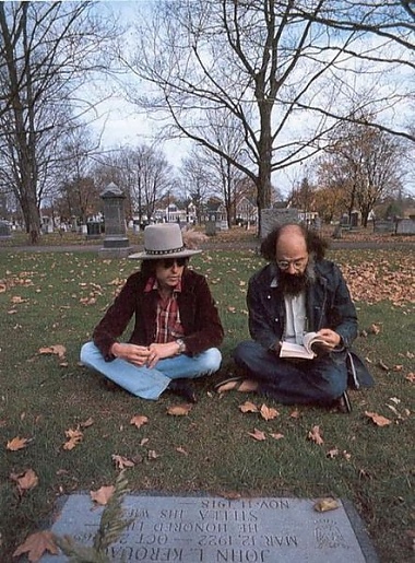 Bob Dylan et Allen Ginsberg