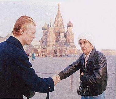 David Bowie et Iggy Pop sur la Place Rouge