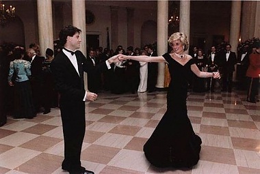 John Travolta à la princesse Diana
