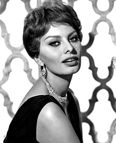 Sophia Loren Photo Studio 1959