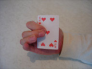 Grincement d'une carte