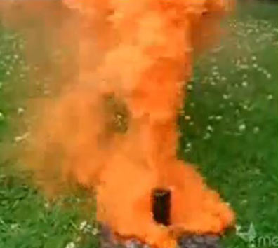couleur fumée bombe