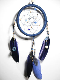 Comment faire une amulette Dreamcatcher, avec leurs propres mains