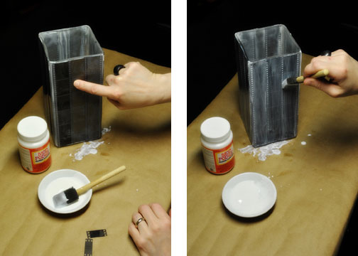 lampe avec ses mains