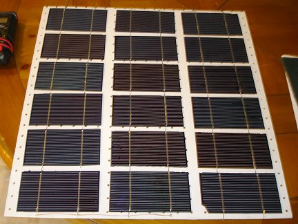 panneau solaire fait maison