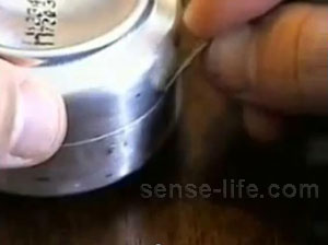 faire brûleur à alcool