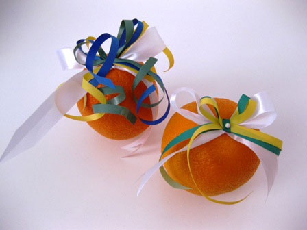 décoration oranges