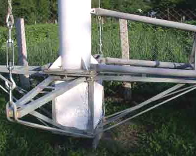 Embase de mât pour éolienne