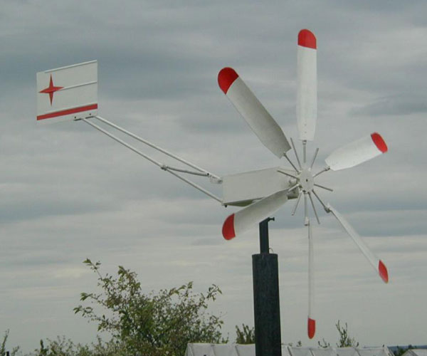 Wind turbine avec ses propres mains