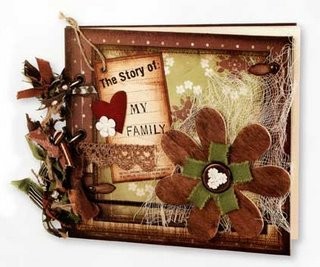 Faire des cartes scrapbooking.