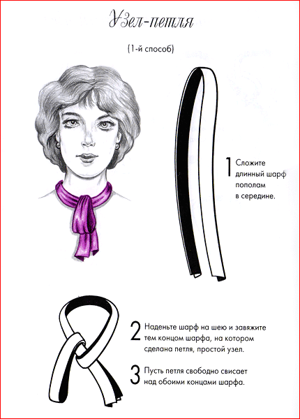 comment attacher un foulard