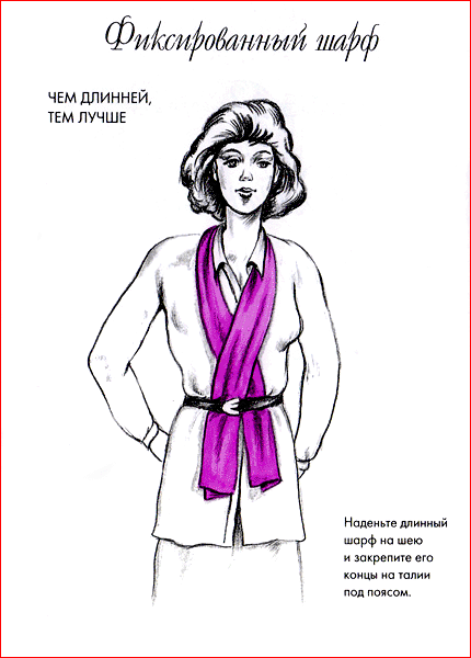 comment attacher des foulards