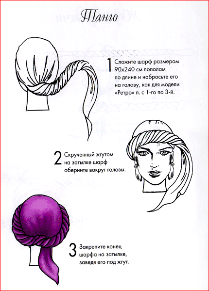 comment attacher un foulard