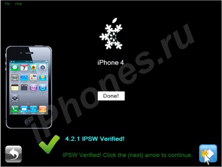 Mettre sn0wbreeze custom firmware 4.2.1