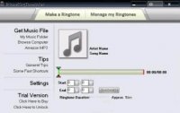 PhoneRingToneMaker - программа позволяющая создавать рингтоны для вашего iPhone из: mp3, wav, ogg и других музыкальных файлов