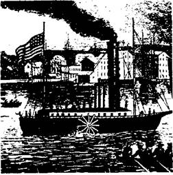premier bateau à aubes du monde "Clermont"