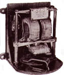 Enregistrement wattmètre Thomson, 1889