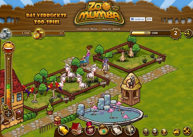 Jeu en ligne Zoomumba
