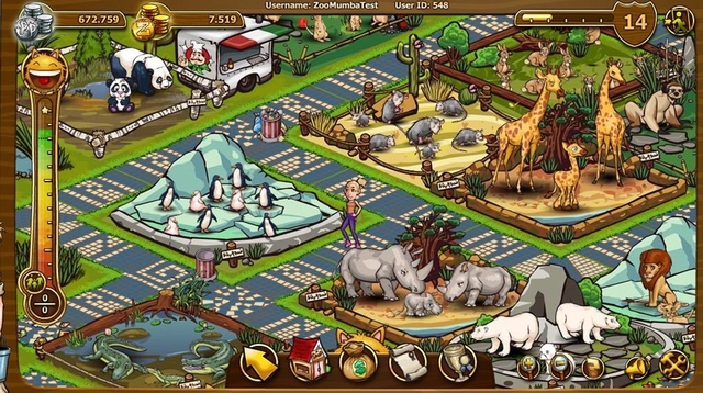 Jeu en ligne Zoomumba