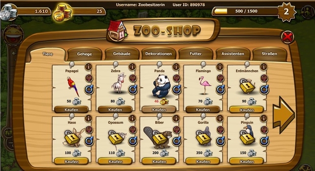 Jeu en ligne Zoomumba