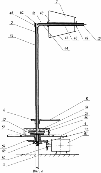 la construction du premier mode de réalisation du moyeu central de l'installation d'énergie éolienne