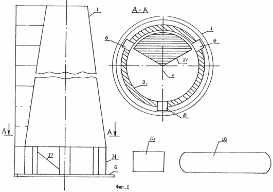Un dispositif de conversion de flux d'air dans l'énergie électrique