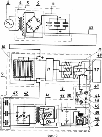 single-wire circuit électrique du système de transmission