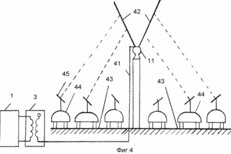 Schéma d'un procédé et un appareil pour transmettre de l'énergie électrique à un véhicule se déplaçant le long d'un trajet prédéterminé, tel qu'un véhicule électrique sur l'autoroute