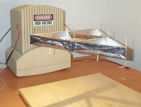 système électrostatique Levitating